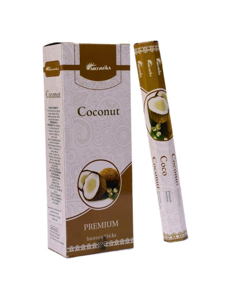 Incienso de Coco VARITA VATIKA | 120 Varitas | Aromaterapia