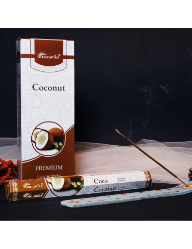Incienso de Coco VARITA VATIKA | 120 Varitas | Aromaterapia