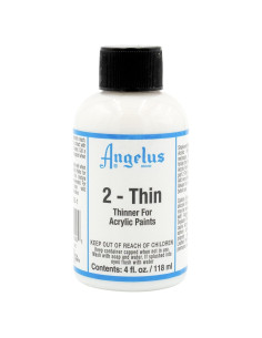Disolvente de Pintura Acrílica Angelus 118 ml - Ideal para Aerógrafo
