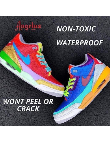 Pintura Acrílica para Cuero Angelus 118ml Chocolate