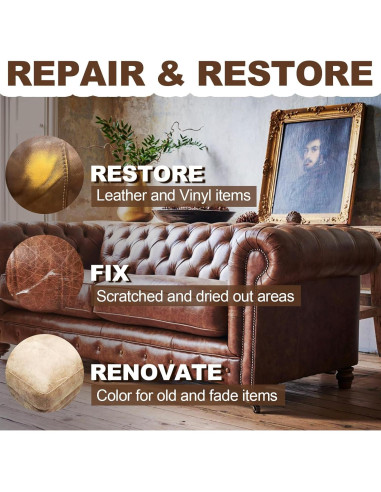 Bálsamo Recoloración de Cuero JAYSDOM 240ml Marrón Medio