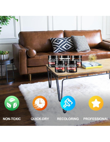 Bálsamo Recoloración de Cuero JAYSDOM 240ml Marrón Medio