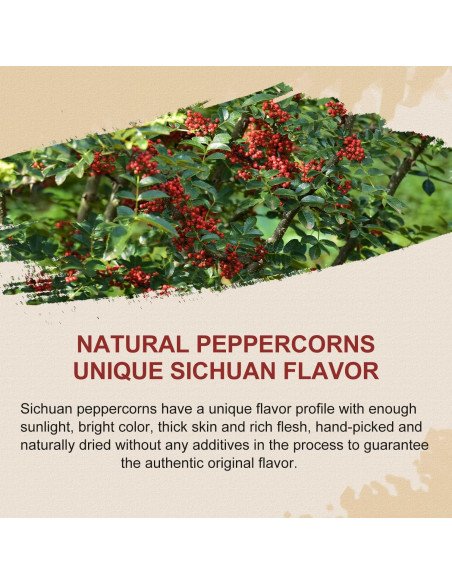 Pimienta de Sichuan 52USA 113.4 g - Sabor Fuerte y Aromático