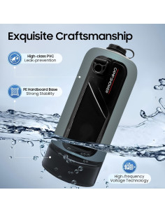 Ducha Portátil Solar Camping Poggyyi 12L con Manguera y Bomba 2