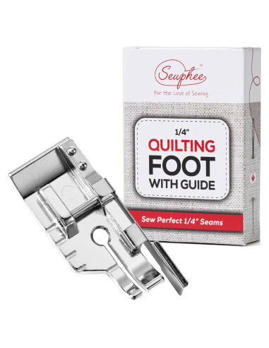 Pie de Acolchado 1/4" Sewphee con Guía - Compatible con Brother