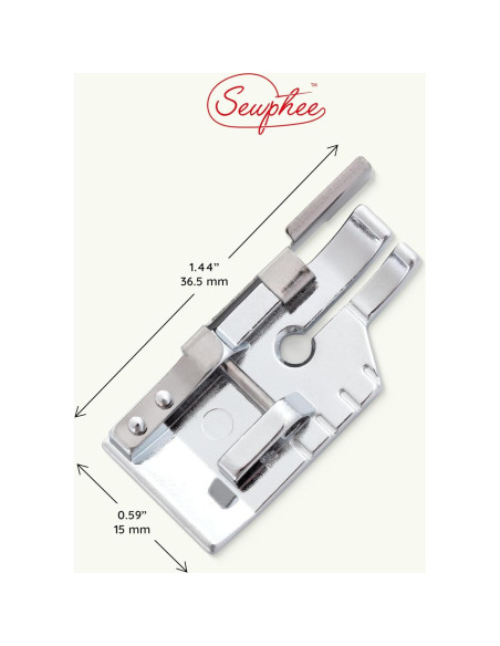 Pie de Acolchado 1/4" Sewphee con Guía - Compatible con Brother
