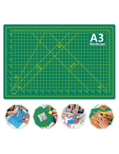 Alfombrilla de Corte WORKLION 45.72 x 30.48 cm PVC Autocurativa