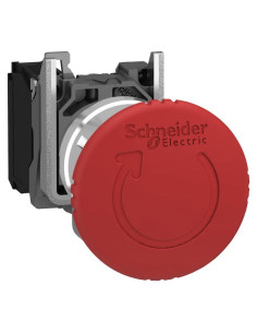 Botón de Parada de Emergencia Schneider Electric XB4BS8442 40mm