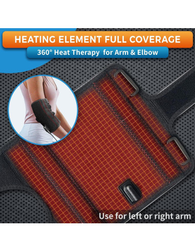 Faja de Codo Calefaccionada Sticro para Tendinitis y Alivio