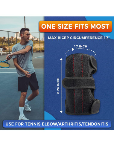 Faja de Codo Calefaccionada Sticro para Tendinitis y Alivio