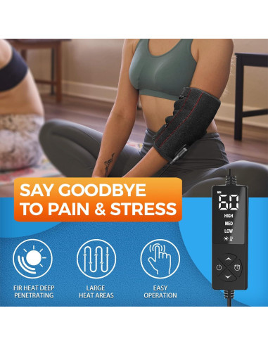 Faja de Codo Calefaccionada Sticro para Tendinitis y Alivio