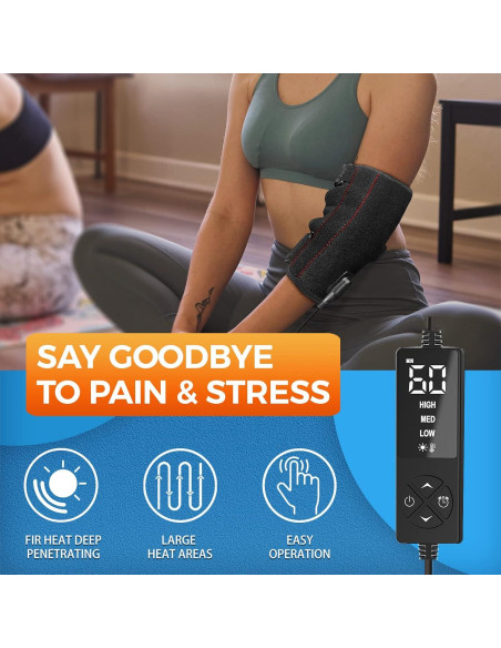 Faja de Codo Calefaccionada Sticro para Tendinitis y Alivio