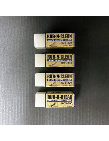 Borrador de limpieza para zapatillas de lona LION RCS-300, 4 unidades