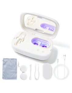 Limpiador Ultrasónico de Lentes de Contacto LXIANGN Blanco