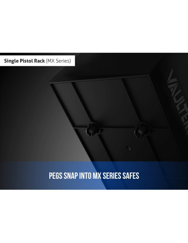 Soporte Modular para Pistolas VAULTEK - Almacenamiento Vertical