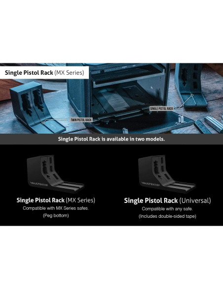 Soporte Modular para Pistolas VAULTEK - Almacenamiento Vertical