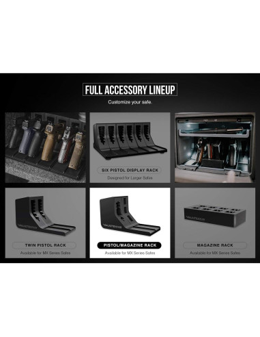 Soporte Modular para Pistolas VAULTEK - Almacenamiento Vertical