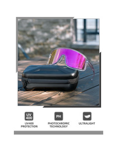 Gafas de sol fotochromáticas ROCKBROS UV400 para ciclismo 2