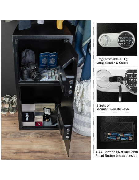 Caja Fuerte Electrónica Paragon Safes 22.93 kg con Teclado