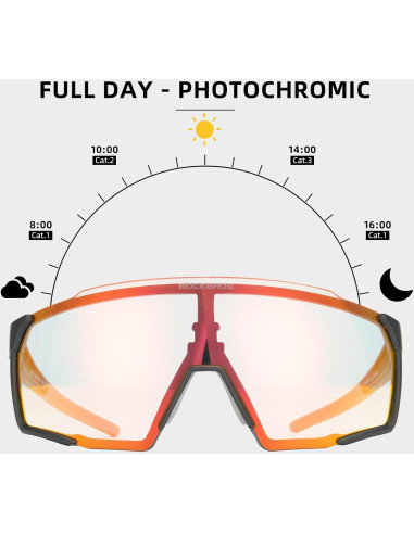Gafas de sol deportivas ROCKBROS fotochromáticas UV400