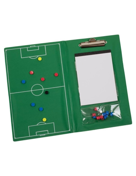 Pizarra Magnética de Fútbol Champion Sports 21x36 cm Verde