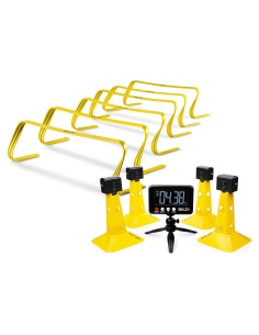 Vallas de Agilidad SKLZ 15 cm, Juego de 6 con Puertas de Velocidad