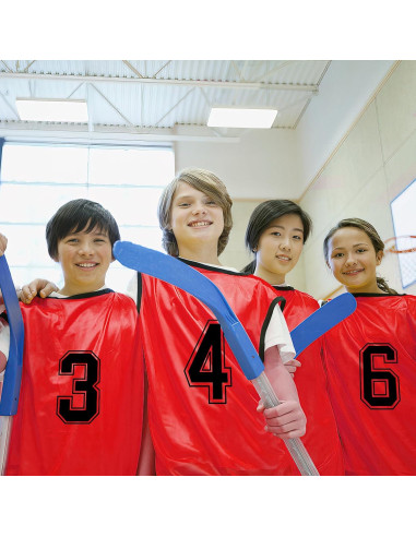 Chalecos de Entrenamiento Komphy 24 Piezas Numerados para Fútbol y Baloncesto