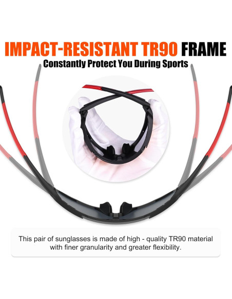 Gafas de Sol X-TIGER Polarizadas 5 Lentes Intercambiables Gafas de Sol X-TIGER Polarizadas 5 Lentes Intercambiables