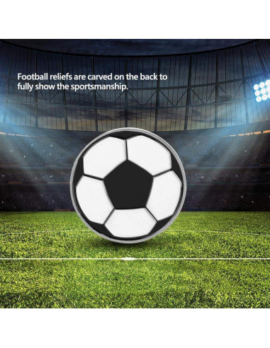 Moneda de Volteo de Fútbol Tyenaza con Estuche - 4 cm