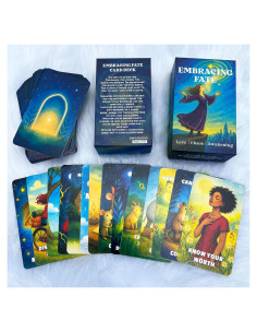 Baraja Oráculo Abrazando el Destino - 78 Cartas Espirituales