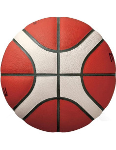 Balón de Baloncesto Molten BG3000 Tamaño 7 Naranja-Marfil 2