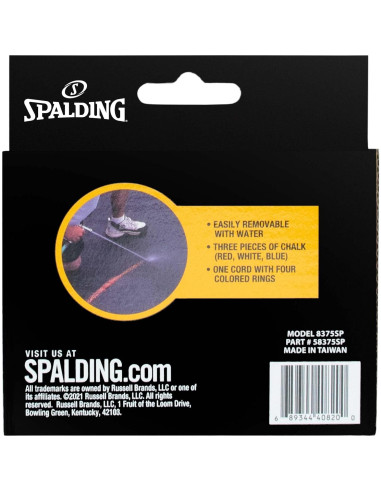 Kit de Marcado de Cancha de Baloncesto Spalding - Multicolor