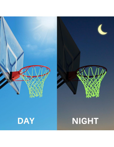 Red de Baloncesto Exterior Mr Warm 001 Verde Fluorescente 12 Laos