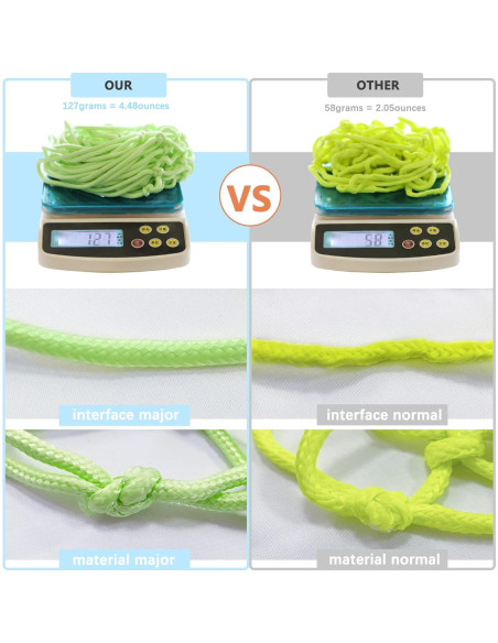 Red de Baloncesto Exterior Mr Warm 001 Verde Fluorescente 12 Laos