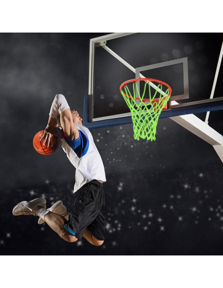 Red de Baloncesto Exterior Mr Warm 001 Verde Fluorescente 12 Laos