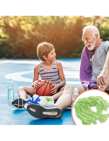 Red de Baloncesto Exterior Mr Warm 001 Verde Fluorescente 12 Laos