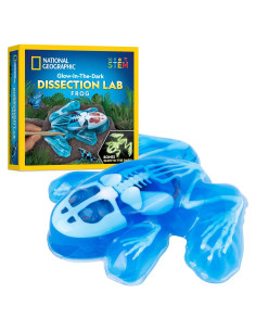 Kit de Disección de Rana Sintética National Geographic - 11 Piezas Brillantes