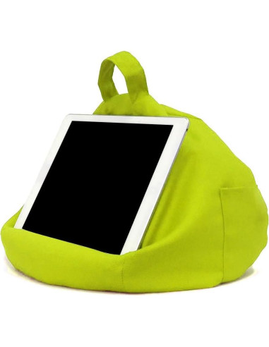 Almohada Soporte para Libros y Tabletas Genérico Verde Fluorescente