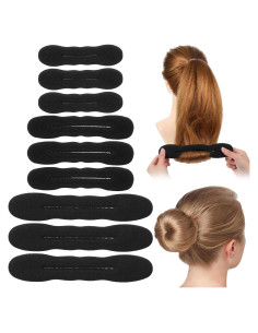 9 Hacedores de Moño de Cabello Esponja Gsbnjuy - Accesorios Estilo