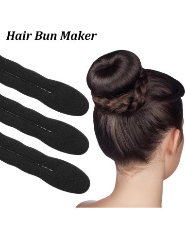 9 Hacedores de Moño de Cabello Esponja Gsbnjuy - Accesorios Estilo