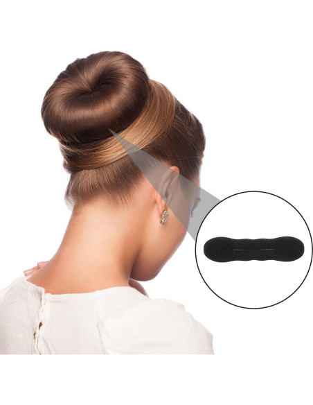 9 Hacedores de Moño de Cabello Esponja Gsbnjuy - Accesorios Estilo