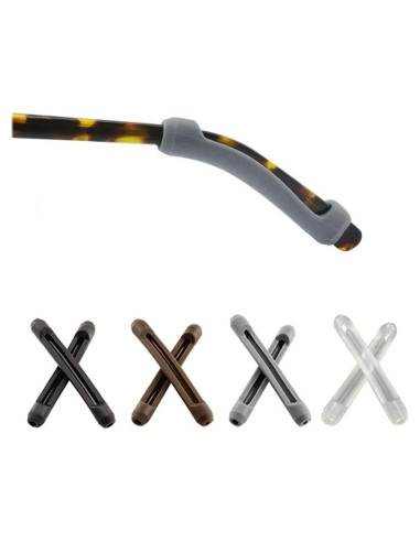 Fundas Antideslizantes para Patas de Gafas Medsuo - 4 Pares