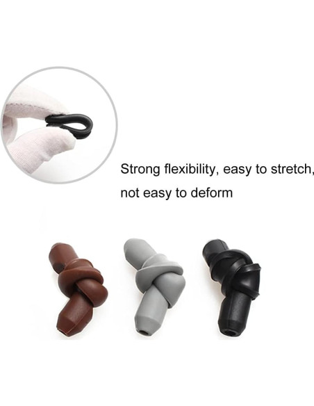 Fundas Antideslizantes para Patas de Gafas Medsuo - 4 Pares