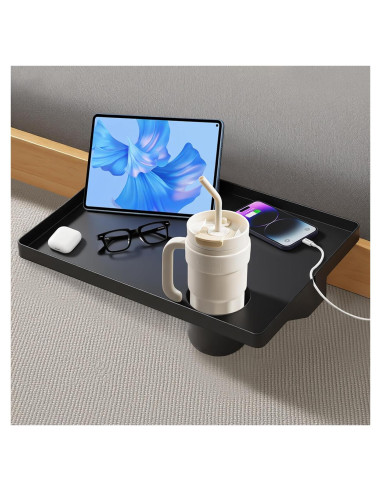 Estante de Cama LYLHZRMDGC Negro 43.2x29.5cm para Literas