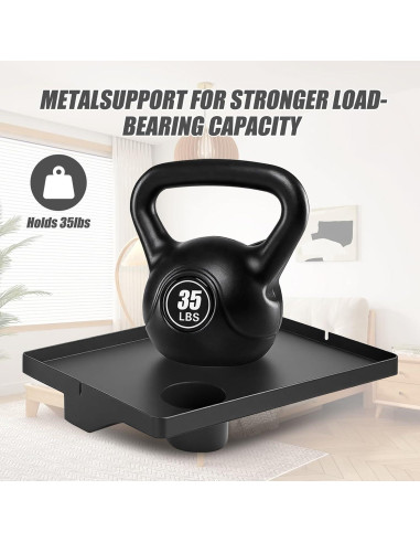 Estante de Cama LYLHZRMDGC Negro 43.2x29.5cm para Literas