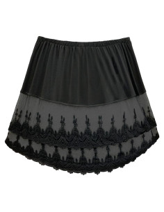 Extensor de Camisa de Encaje Ajustable OBBUE - Falda Interior Mini