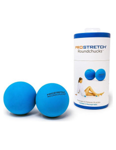 Bolas de Masaje ProStretch Round Chucks - Alivio Miofascial Set de 2