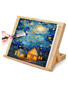 Caballete de Mesa DRAWLEX de Madera Ajustable 35x29 cm