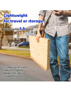 Caballete de Mesa DRAWLEX de Madera Ajustable 35x29 cm 2