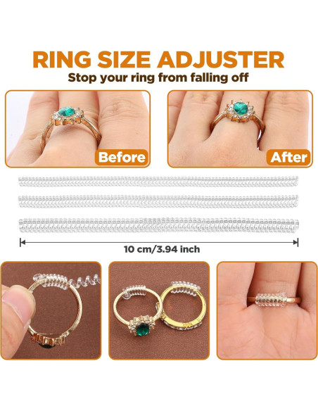 Kit de Reparación de Anillos JOUTYFOR 12 Piezas con Mandril y Martillo